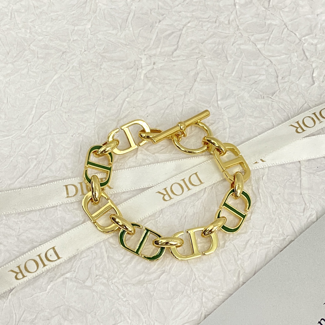 Dior Designer Chain Bracelet High Quality Bracelet Fashionable Luxury Jewelry For Women's Men Classic Luxury Wedding Party Accessories Valentines Day Christmas Birthday Gift ﻿