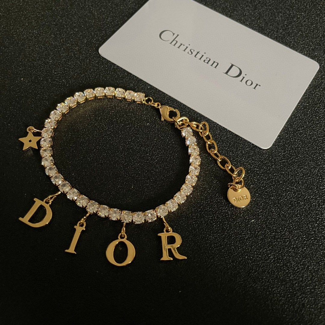 Dior Designer Chain Bracelet High Quality Bracelet Fashionable Luxury Jewelry For Women's Classic Luxury Wedding Party Accessories Valentines Day Christmas Birthday Gift