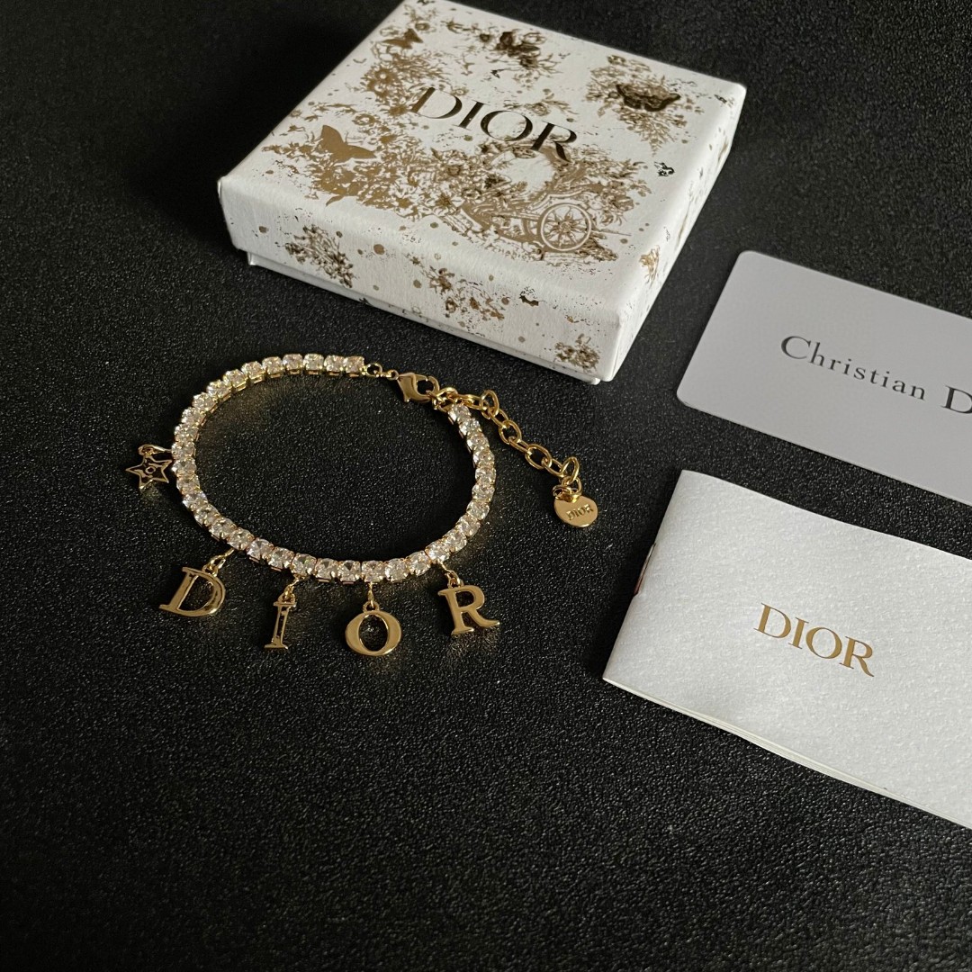 Dior Designer Chain Bracelet High Quality Bracelet Fashionable Luxury Jewelry For Women's Classic Luxury Wedding Party Accessories Valentines Day Christmas Birthday Gift