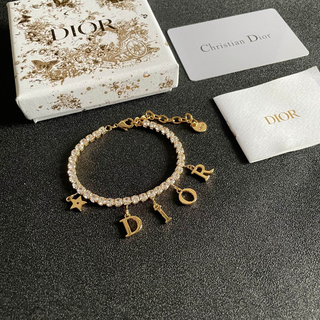 Dior Designer Chain Bracelet High Quality Bracelet Fashionable Luxury Jewelry For Women's Classic Luxury Wedding Party Accessories Valentines Day Christmas Birthday Gift