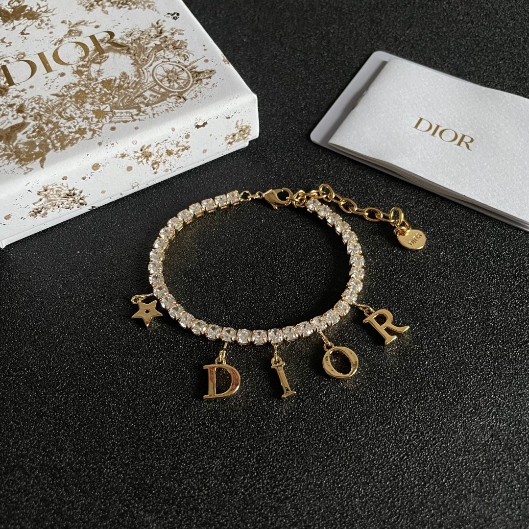 Dior Designer Chain Bracelet High Quality Bracelet Fashionable Luxury Jewelry For Women's Classic Luxury Wedding Party Accessories Valentines Day Christmas Birthday Gift