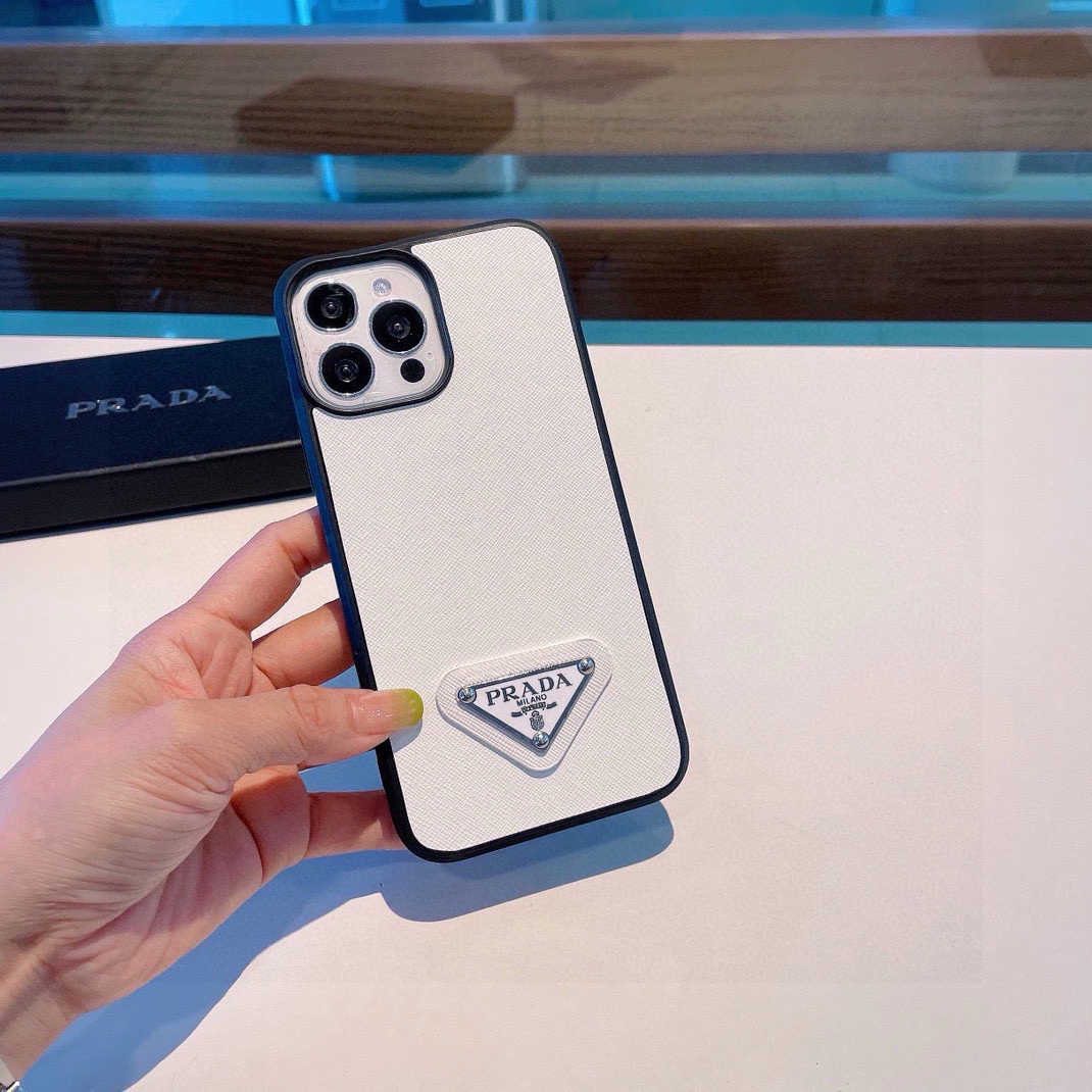 Prada Designers All Inclusive Phone Case Simple Classic Back Cover Designer Case Luxury Mobile Shel For Iphone:14 15 16 17 Iphone 14 15 16 17 Pro Iphone 14 15 16 17  Pro Max