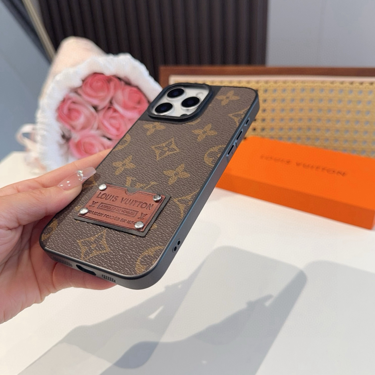 LV Designers Phone Case Classic All Inclusive Vintage Phone Case Back Cover Designer Case Luxury Mobile Shel For Iphone:13 14 15 16 17 Iphone 13 14 15 16 17 Pro Iphone 13 14 15 16 17 Pro Max