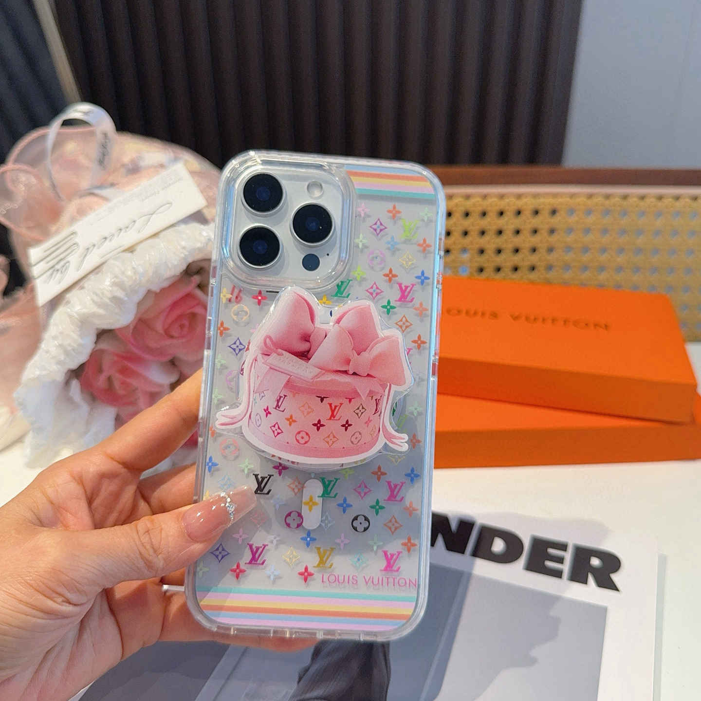 LV Designers Phone Case Magnetic Phone Case Soft Edge Full Package Back Cover Designer Case Luxury Mobile Shel For Iphone:13 14 15 16 17 Iphone 13 14 15 16 17 Pro Iphone 13 14 15 16 17 Pro Max