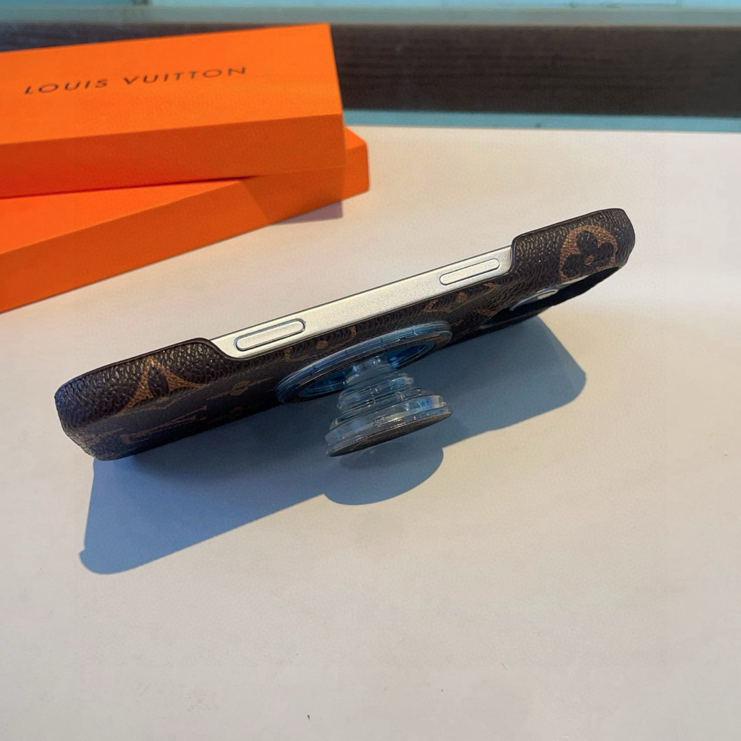 LV Designers Phone Case Classic Vintage Phone Case With Strong Magnetic Attraction And Logo Holder Back Cover Designer Case Luxury Mobile Shel For Iphone:13 14 15 16 17 Iphone 13 14 15 16 17 Pro Iphone 13 14 15 16 17 Pro Max