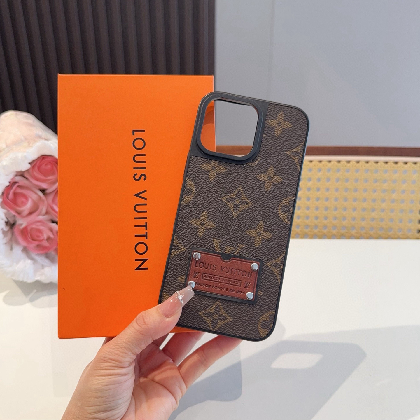 LV Designers Phone Case Classic All Inclusive Vintage Phone Case Back Cover Designer Case Luxury Mobile Shel For Iphone:13 14 15 16 17 Iphone 13 14 15 16 17 Pro Iphone 13 14 15 16 17 Pro Max