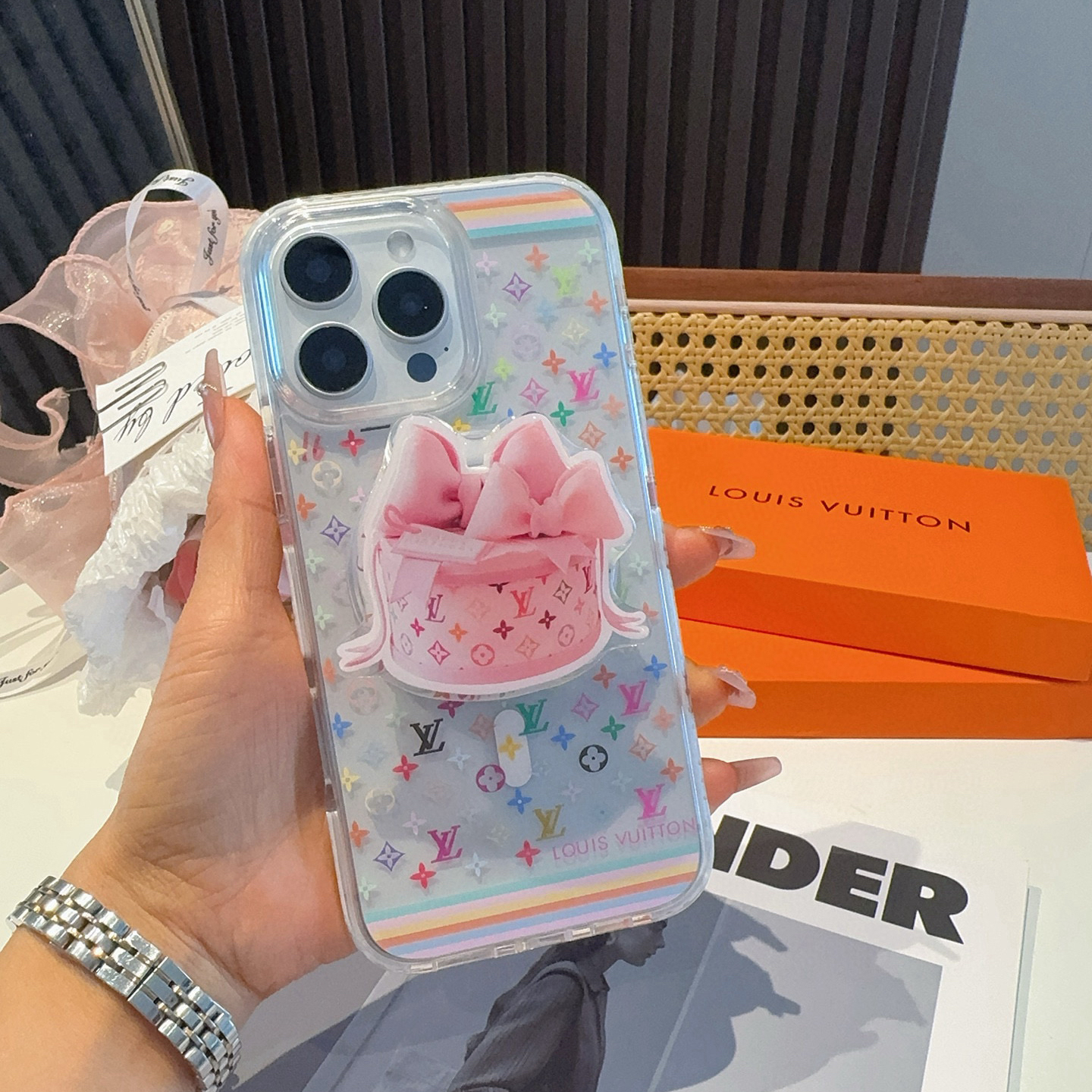 LV Designers Phone Case Magnetic Phone Case Soft Edge Full Package Back Cover Designer Case Luxury Mobile Shel For Iphone:13 14 15 16 17 Iphone 13 14 15 16 17 Pro Iphone 13 14 15 16 17 Pro Max