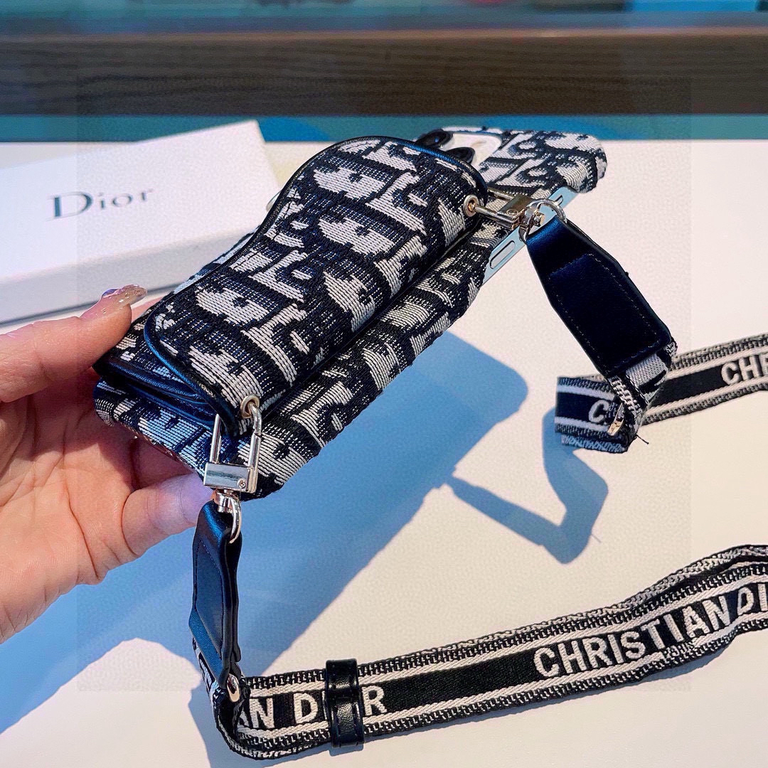 Dior Designers Phone Case Card Bag Phone Case Can Be Used As A Bracket Paired With The Same Shoulder Strap Crossbody Phone Case Iphone:13 14 15 16 17 Iphone 13 14 15 16 17 Pro Iphone 13 14 15 16 17 Pro Max