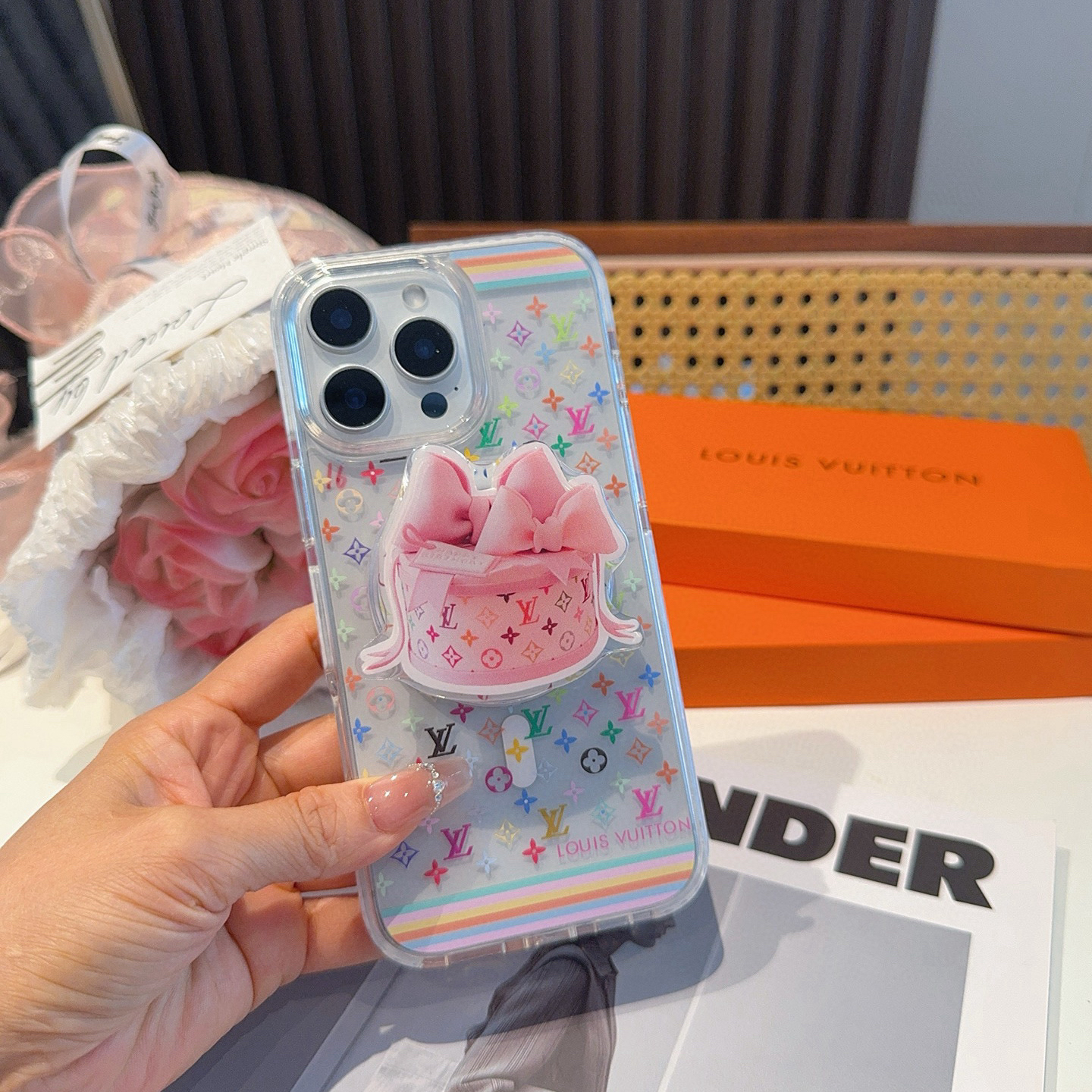 LV Designers Phone Case Magnetic Phone Case Soft Edge Full Package Back Cover Designer Case Luxury Mobile Shel For Iphone:13 14 15 16 17 Iphone 13 14 15 16 17 Pro Iphone 13 14 15 16 17 Pro Max