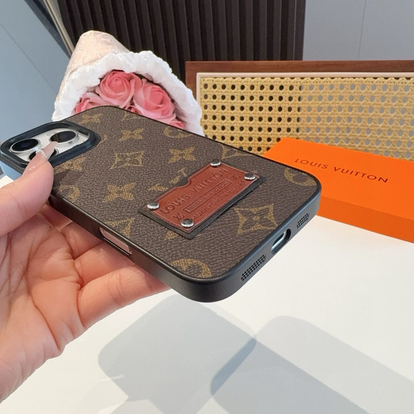 LV Designers Phone Case Classic All Inclusive Vintage Phone Case Back Cover Designer Case Luxury Mobile Shel For Iphone:13 14 15 16 17 Iphone 13 14 15 16 17 Pro Iphone 13 14 15 16 17 Pro Max