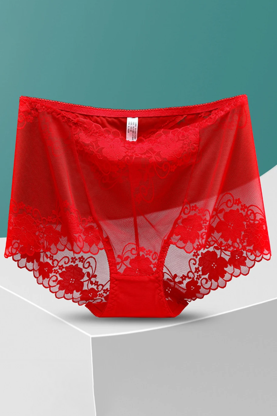 High Waist Panties Women Underwear Sexy Lace Transparent Briefs Big Pantie Female Underpants Lingerie ﻿
