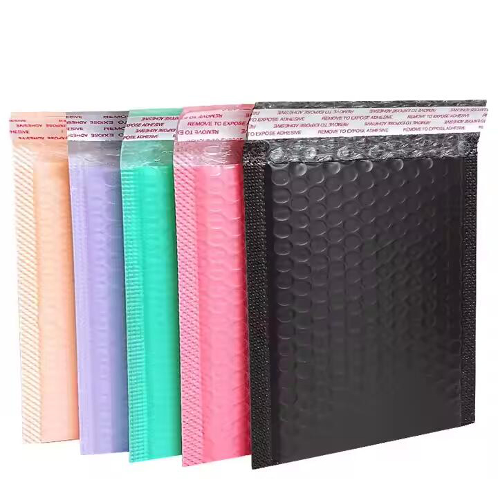 Custom Recyclable Poly Retort Pouch Bubble Mailer Bag Logo Surface Gravure Printing Low Price Promotional for Supermarket