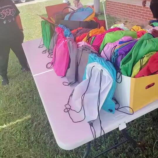 Draw String Sports Bags Gym Cinch Sack Nylon String Backpack Plain Sport Bag Drawstring Party