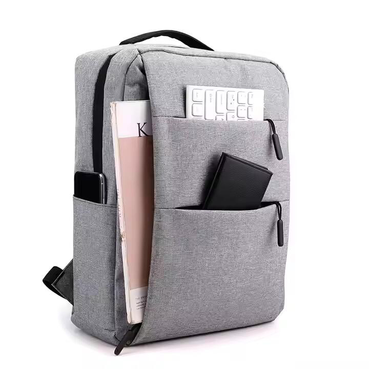 Custom Logo High Quality USB Charging Port Waterproof Smart Casual Sports School Travel Laptop Backpack Bag