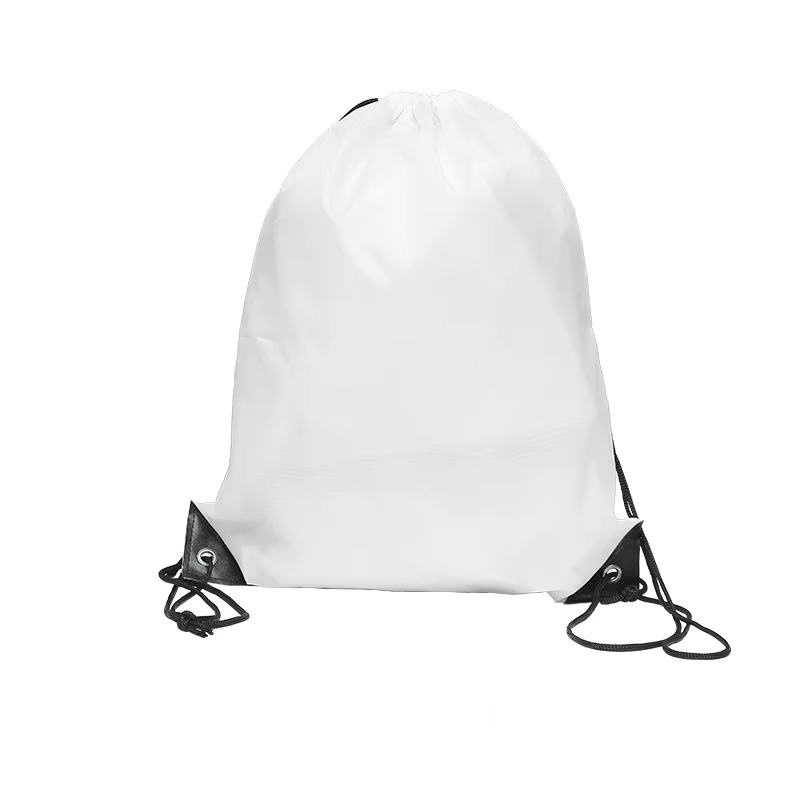 Draw String Sports Bags Gym Cinch Sack Nylon String Backpack Plain Sport Bag Drawstring Party