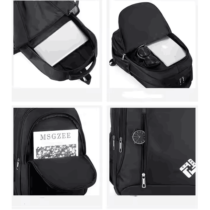 Hot Selling Custom Logo Kid School Bags Large Capacity Waterproof School Travel Backpacks Business Laptop Bags With Logo