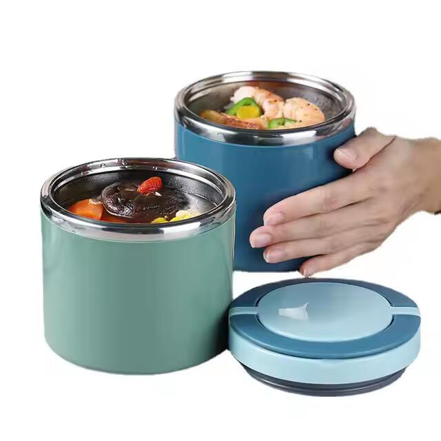 Stainless Steel Vacuum Insulated Thermal Thermo Hot Food Flask Warmer Lunch Box Container Soup Bowl Jar For School Kid Or Adults