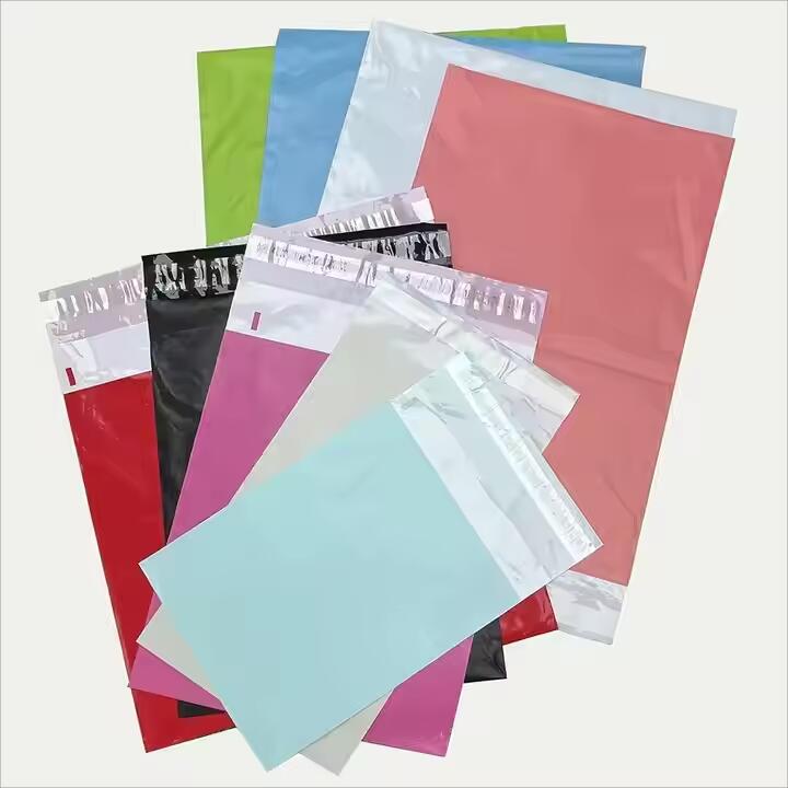 Plastic Clothes Shipping Packaging Bag Eco Compostable Poly Bag And Custom Print Postage Envelope Bag