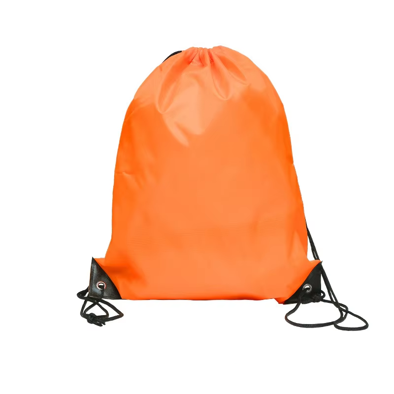Draw String Sports Bags Gym Cinch Sack Nylon String Backpack Plain Sport Bag Drawstring Party