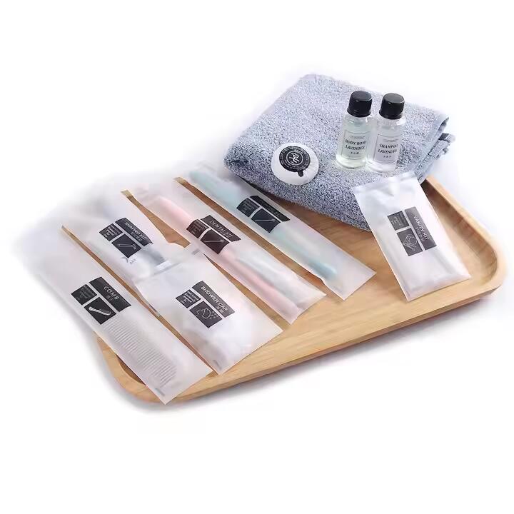 Wholesale One Stop Biodegradable Dental Care Hotel Supply Set Daily Supplies for Hotel