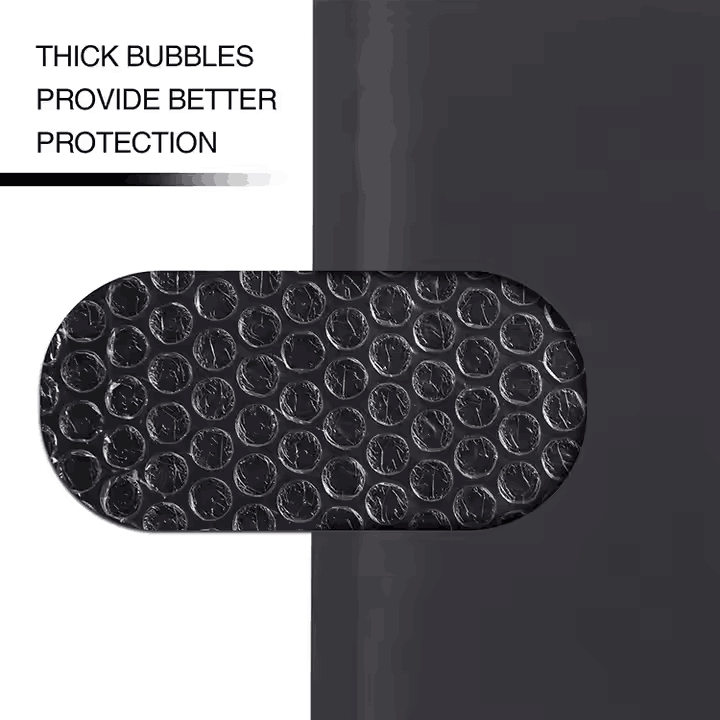 Stock Sizes Waterproof Padded Envelopes Black Bubble Mailers Customized Logo Self Seal Protective Packaging Poly Bubble Bags
