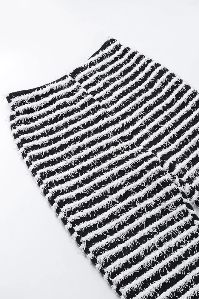 Color Block Stripes Pants Women High Waist Loose Sweatpants Women's Bodycon All-match Trouseres For Female