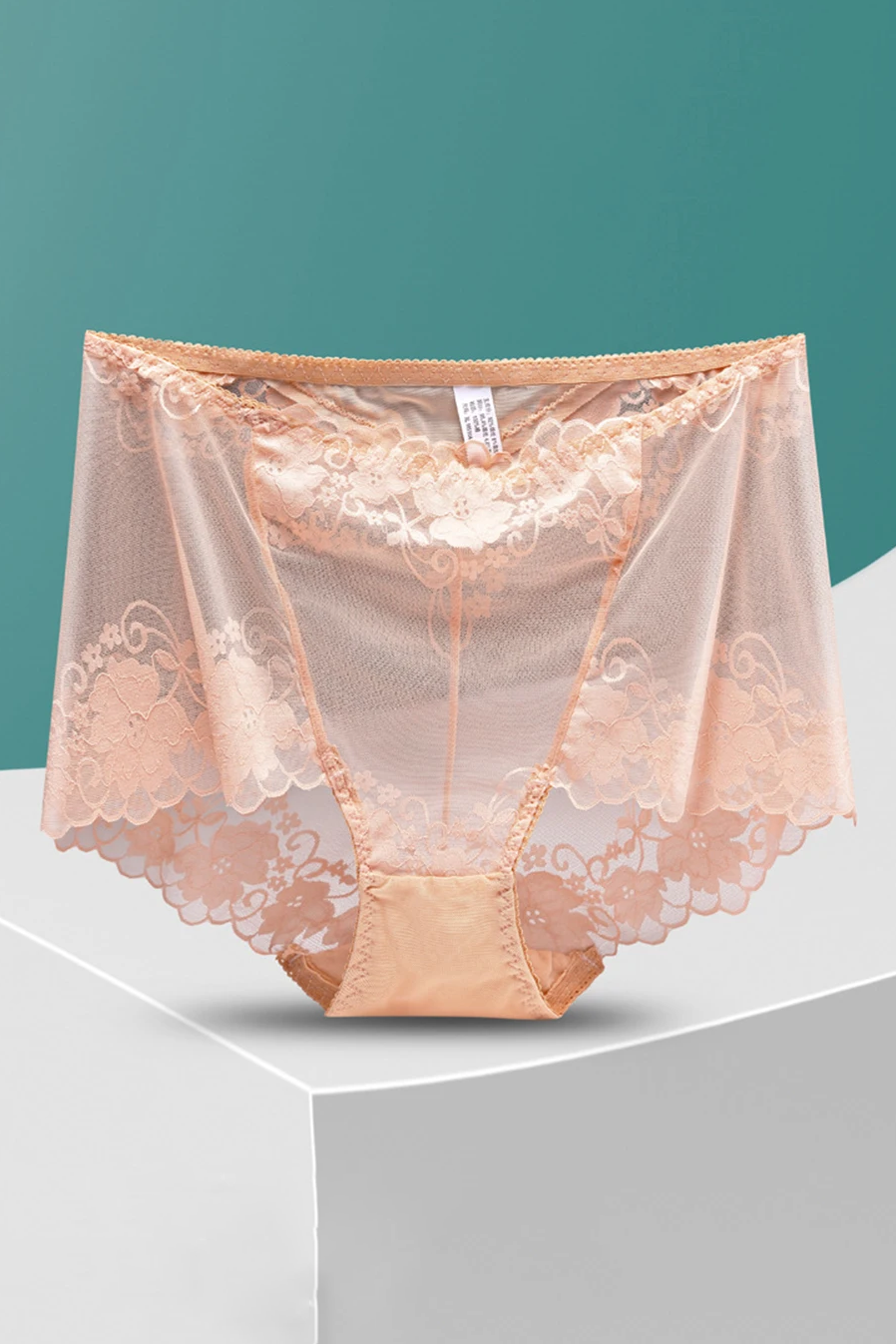 High Waist Panties Women Underwear Sexy Lace Transparent Briefs Big Pantie Female Underpants Lingerie ﻿