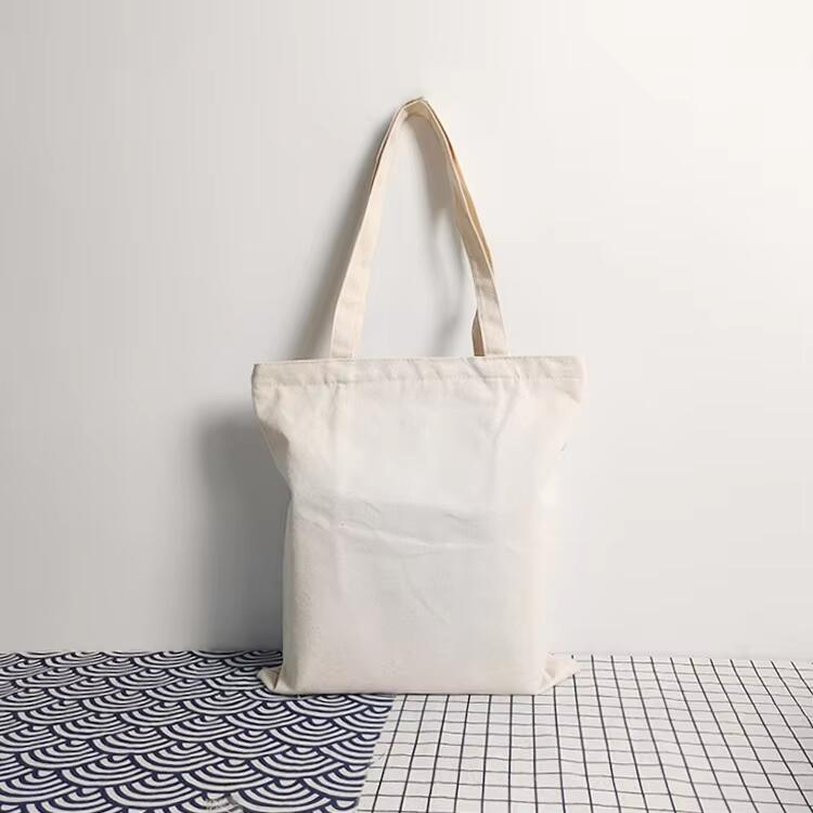 Wholesale Cotton Shopping Canvas Tote Bag Style Size Customized Foldable Canvas Reusable Shopping Bag with Custom Printed logo