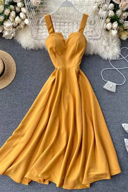 Fashion V-neck Back Bandage Dress Women Elegant Big Swing Long Party Dress