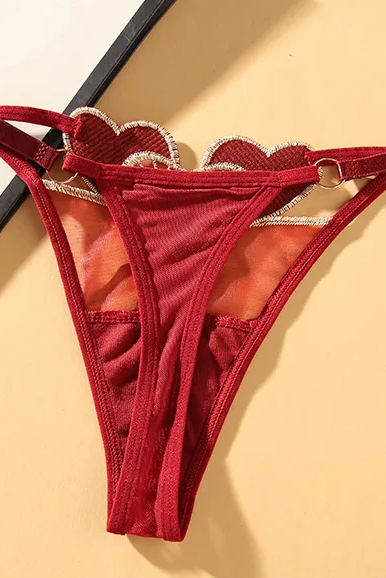 Sexy Lingerie for Women Embroidery Female Underwear Low-Rise Girls' Thongs Women Panties Woman Clothing Underwear Women