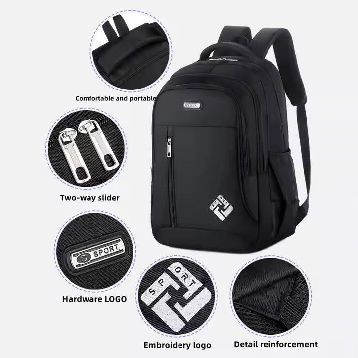 Hot Selling Custom Logo Kid School Bags Large Capacity Waterproof School Travel Backpacks Business Laptop Bags With Logo