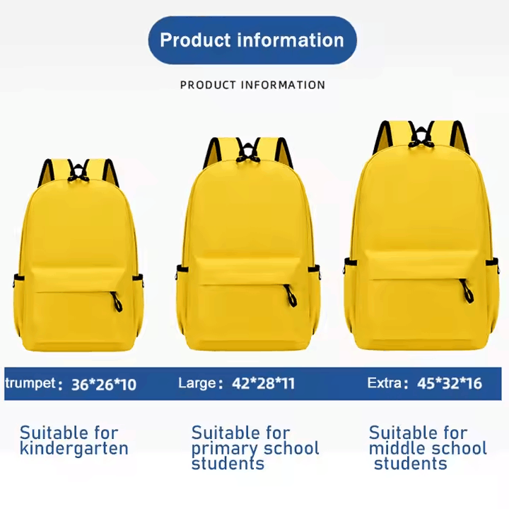 Wholesale Custom Backpack School Bags Waterproof Backpack Kid School Bag Traveling Back Bag Factory Custom