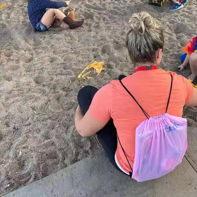 Draw String Sports Bags Gym Cinch Sack Nylon String Backpack Plain Sport Bag Drawstring Party