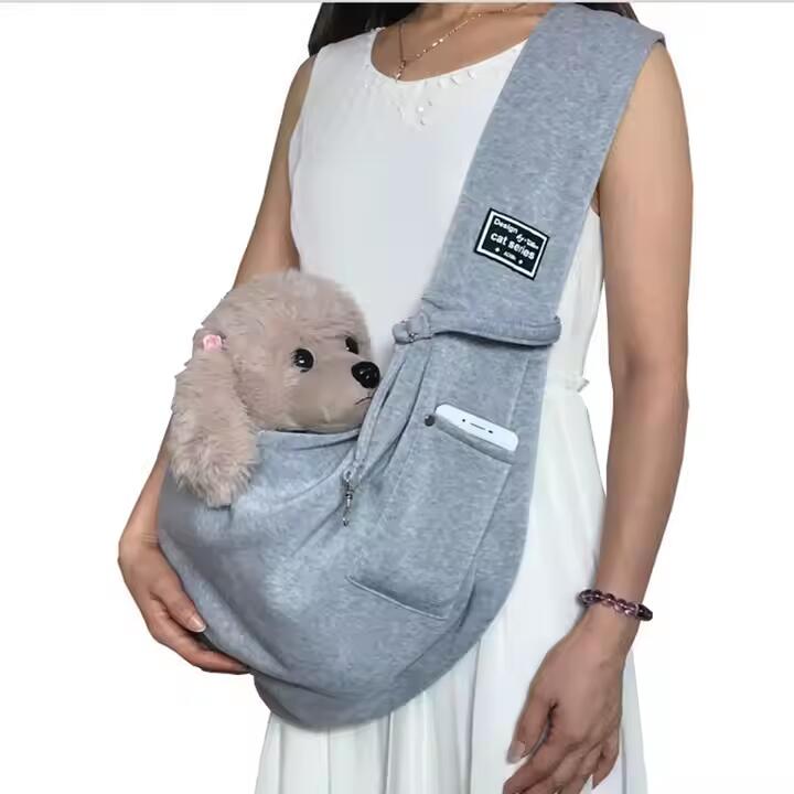 Pet Dog Sling Carrier Breathable Mesh Travel Safe Sling Bag Carrier For Cats Pet Carrier Bag