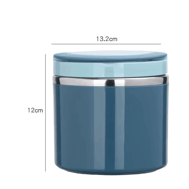 Stainless Steel Vacuum Insulated Thermal Thermo Hot Food Flask Warmer Lunch Box Container Soup Bowl Jar For School Kid Or Adults