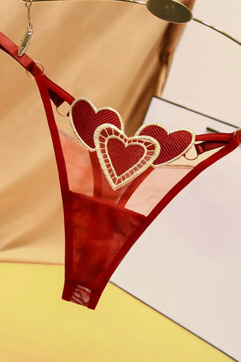 Sexy Lingerie for Women Embroidery Female Underwear Low-Rise Girls' Thongs Women Panties Woman Clothing Underwear Women