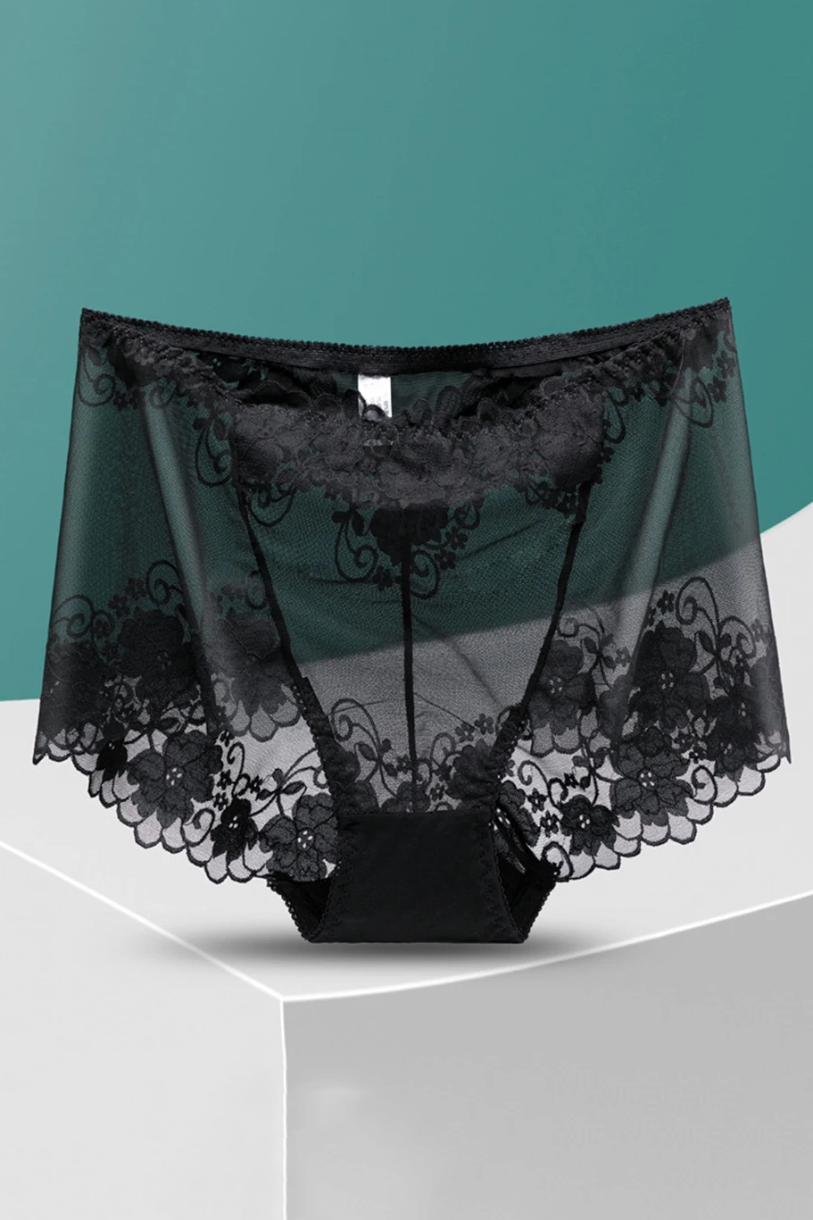 High Waist Panties Women Underwear Sexy Lace Transparent Briefs Big Pantie Female Underpants Lingerie ﻿