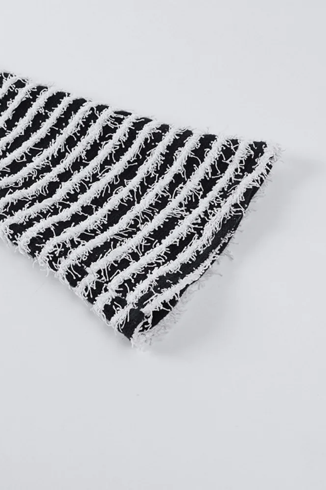 Color Block Stripes Pants Women High Waist Loose Sweatpants Women's Bodycon All-match Trouseres For Female