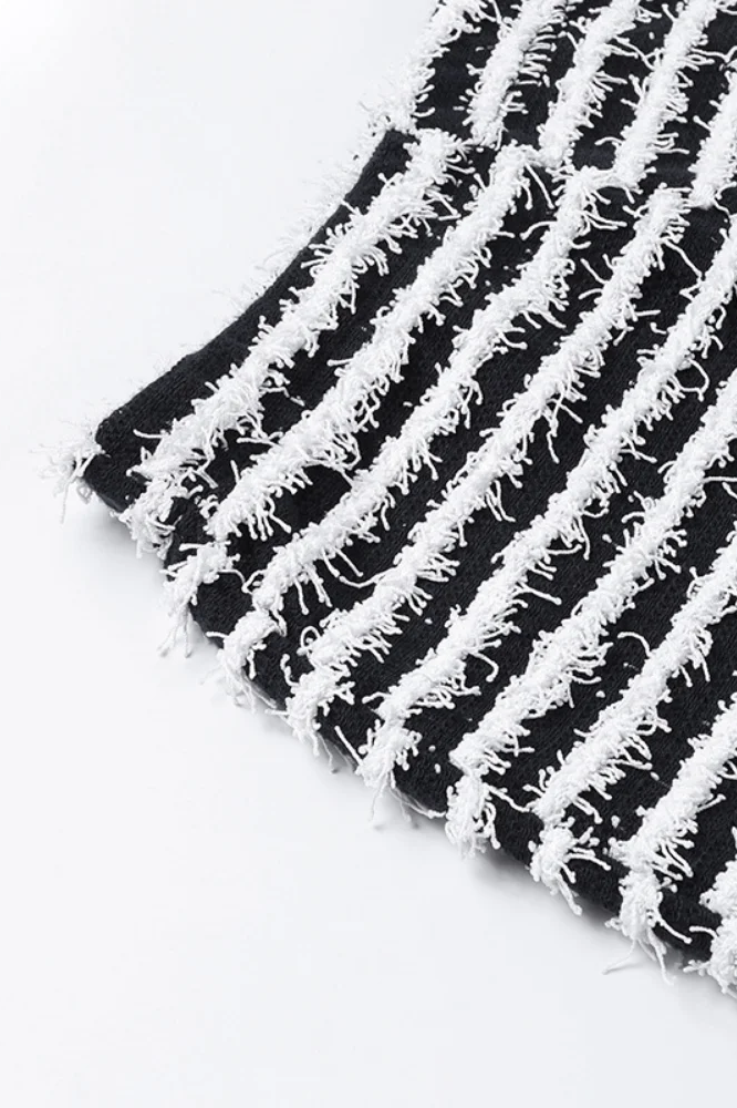 Color Block Stripes Pants Women High Waist Loose Sweatpants Women's Bodycon All-match Trouseres For Female