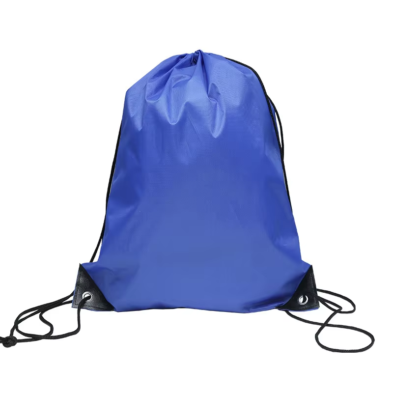 Draw String Sports Bags Gym Cinch Sack Nylon String Backpack Plain Sport Bag Drawstring Party
