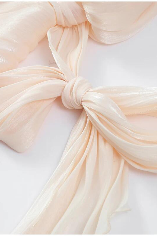 Stunning Shiny Ruffles Lace Up Mini Dress Women's Chic Loose Hollow Out A-line Pleated Vestidos Lady Summer Party Gowns