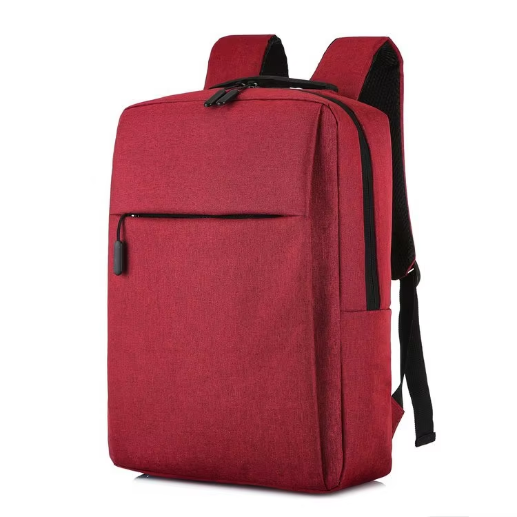 Logo Custom Multifunctional Simple Business Style Travel Bag Waterproof Oxford Leisure Computer Laptop Backpack Bag With USB