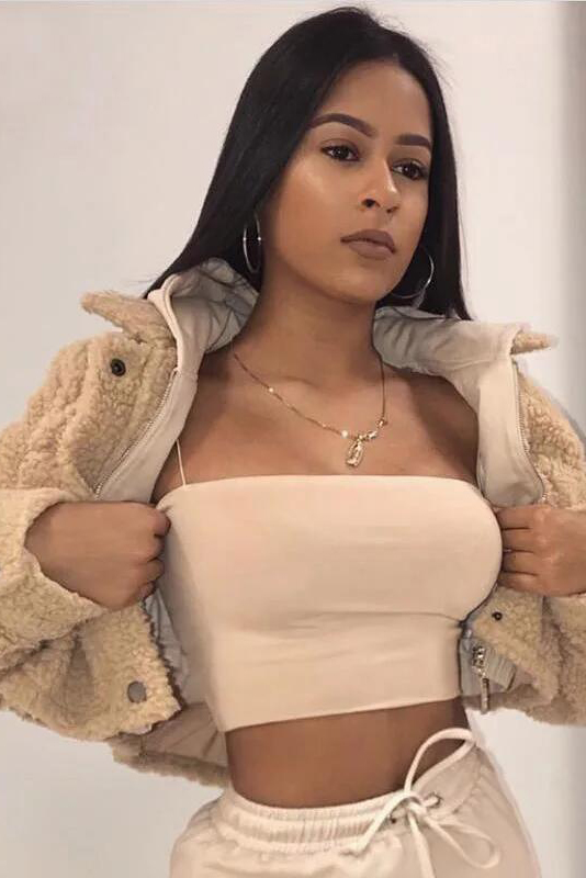 Women's Crop Top Sexy Elastic Cotton Camis sleeveless Short Tank Top Bar