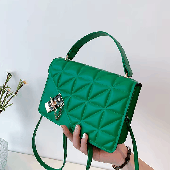 Fashion Simple Style Handbags Women Supplier Design Solid Color Square Female Shoulder Small Ladies Crossbody Bag