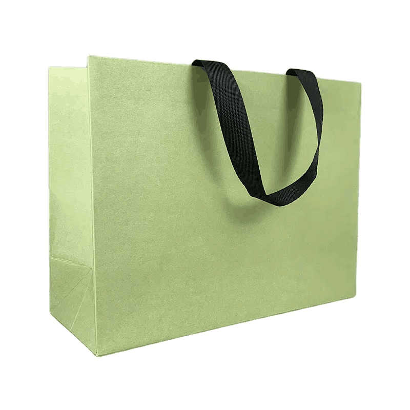 Wholesale Custom Printed Logo Luxury White Paper Bag Retail Boutique Shopping Gift Paper Bags With Your Own Logo