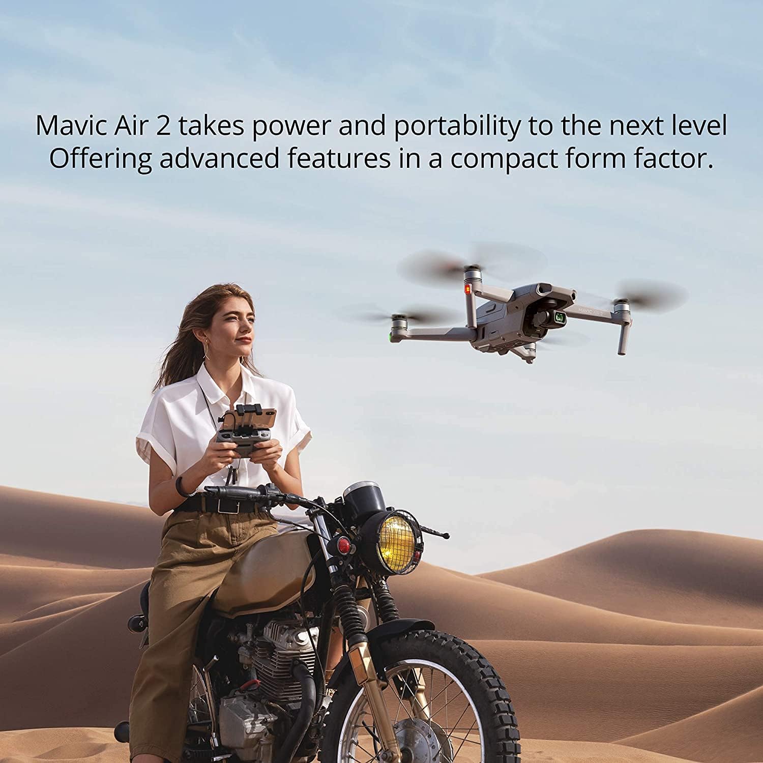 DJI Mavic Air 2 Fly More Combo - Drone Quadcopter UAV with 48MP Camera 4K Video 1/2 inch CMOS Sensor 3-Axis Gimbal 34min Flight Time ActiveTrack 3.0 - Grey