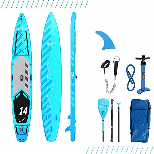 Bluefin SUP Stand Up Inflatable Paddleboard 14′ Sprint
