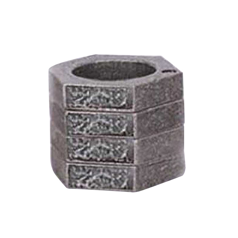 2022 New Hexagon Stone Wash Stainless Steel Folding Knucks