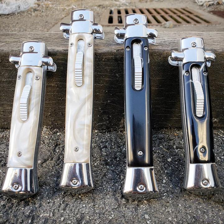 🔥Classic Gentleman Italian Stiletto OTF Gift🔥