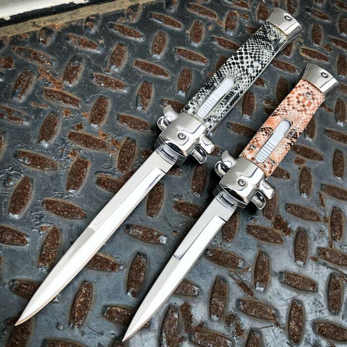 🔥Classic Gentleman Italian Stiletto OTF Gift🔥